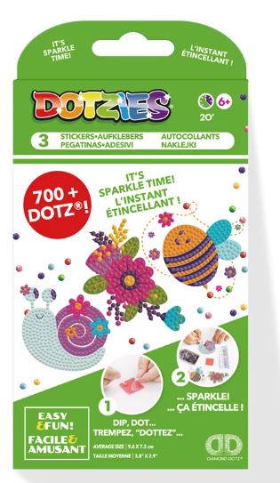 Diamond Painting Sticker Garten-Freunde - Bild 1