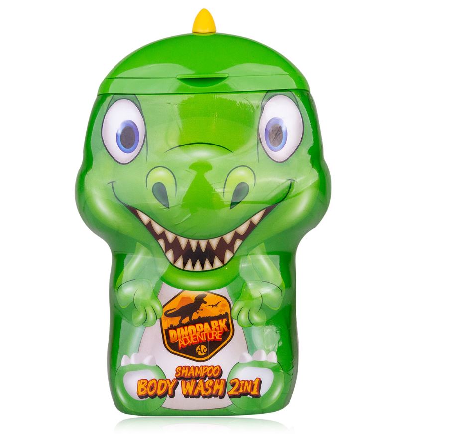 2in 1 Duschgel & Shampoo 400ml Dino - Bild 1