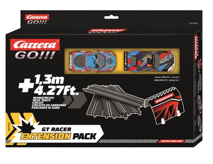 Carrera GO ! Ausbauset 1.3m GT Racer Ferrari 296 GT3 & BMW M4 GT3 - Bild 1