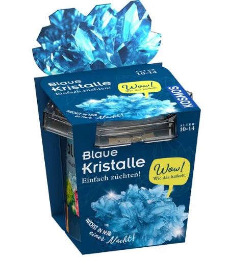 Kosmos blaue Kristalle züchten – Experimentierset ab 10 Jahren - Bild 1