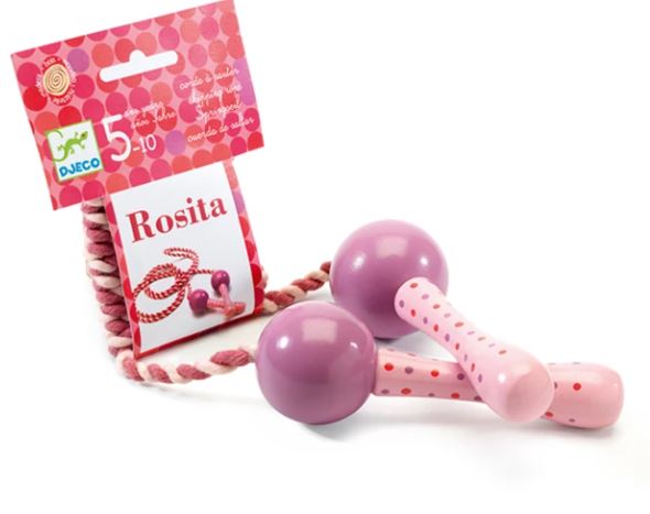 Springseil mit Holzgriff Rosita - Bild 1
