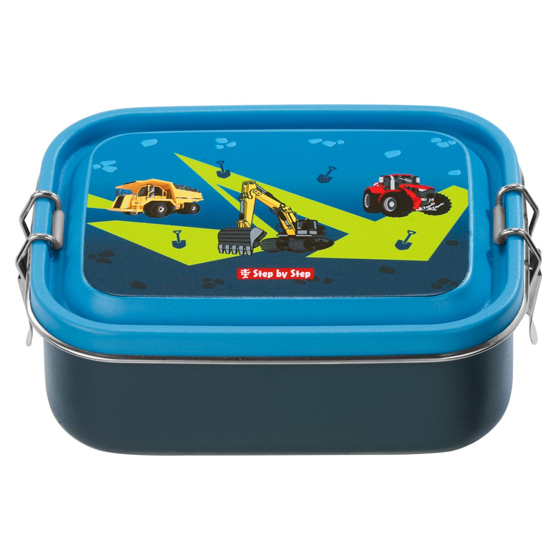 Step by Step Edelstahl Lunchbox Fahrzeuge - Bild 1
