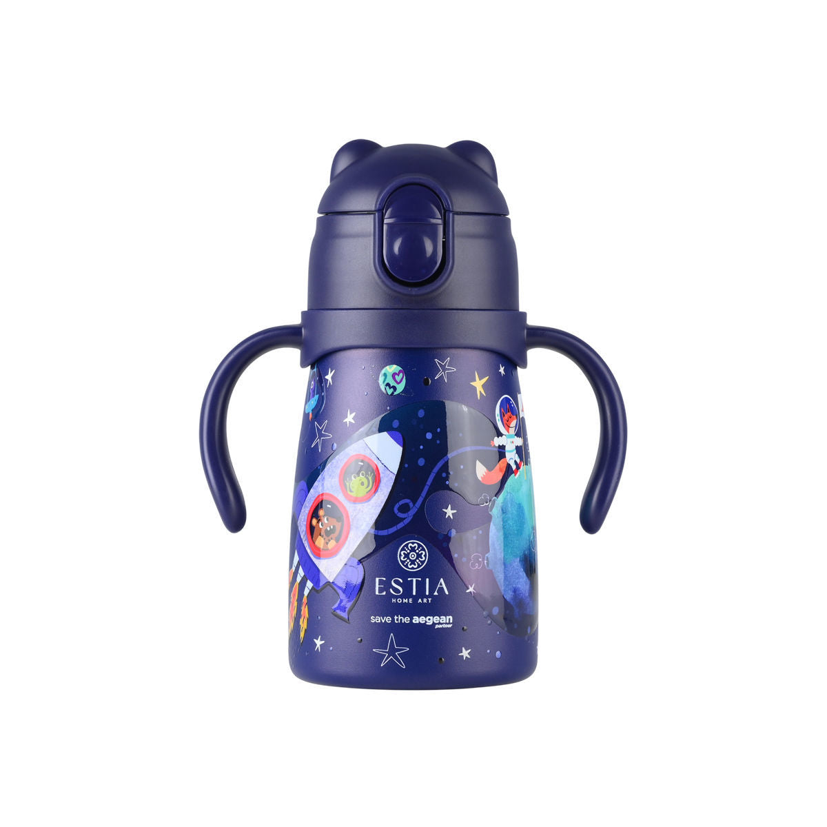 ESTIA Edelstahl Trinkflasche Kids Solar Jump 3 dl - Bild 1