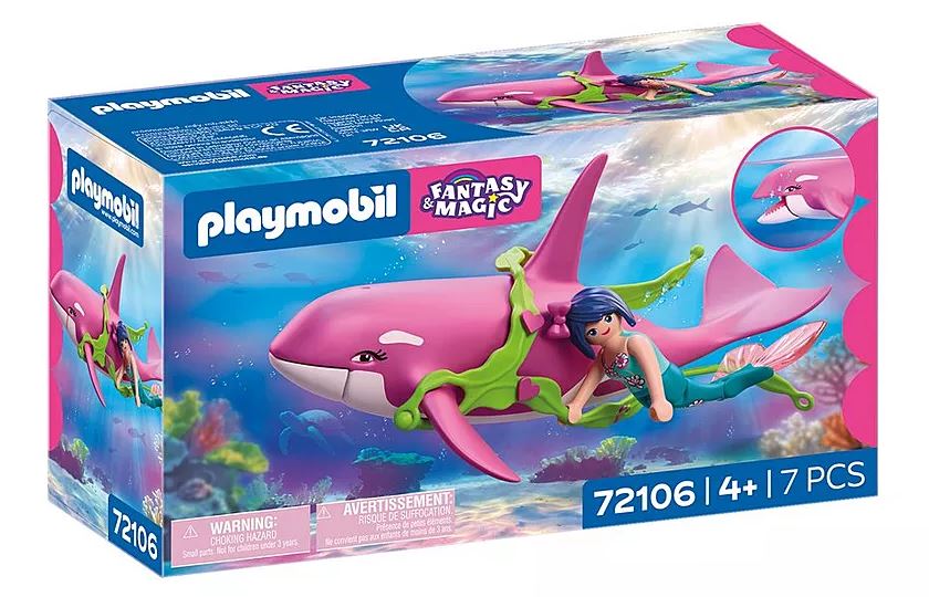 PLAYMOBIL Fantasy & Magic Orca mit Meerjungfrau 72106 - Bild 1