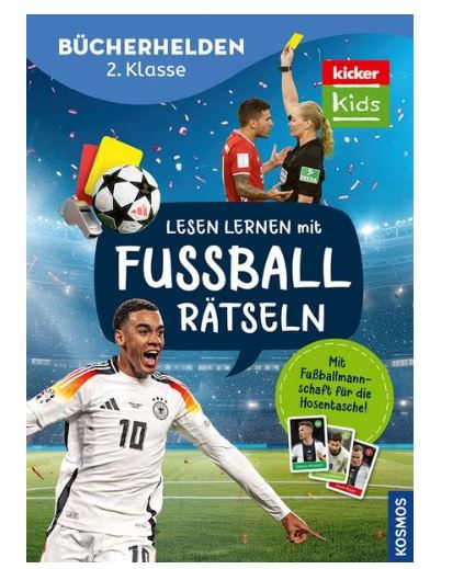 Kosmos kicker Kids, Lesen lernen mit Fussballrätseln - Bild 1