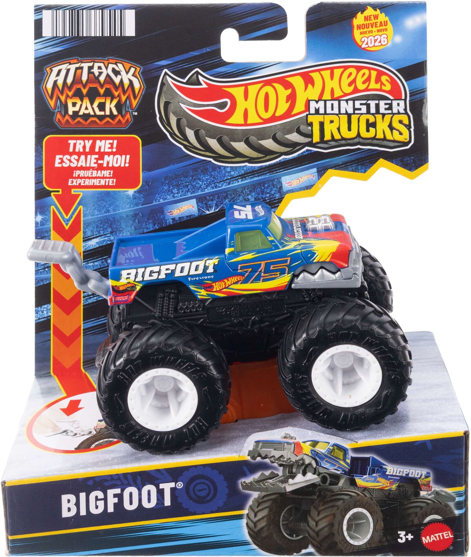 Hot Wheels Monster Trucks 1.64 Attack - Bild 1