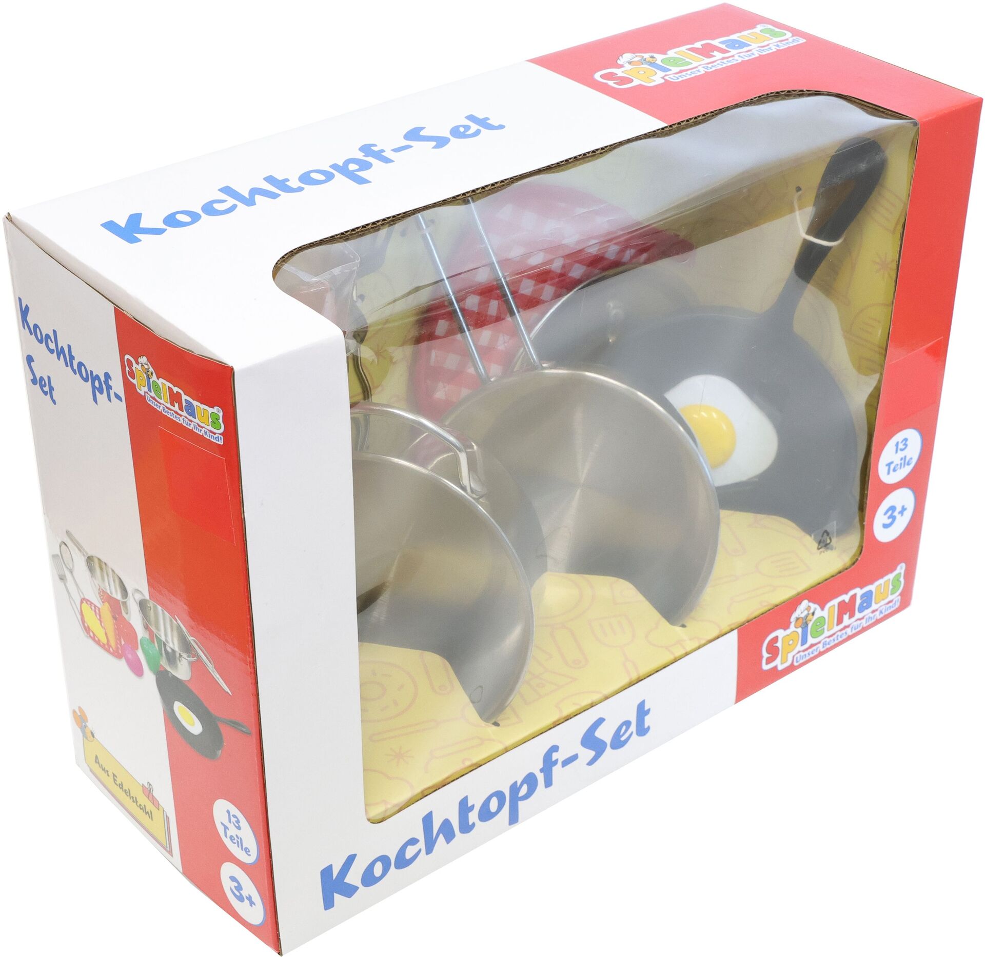 Edelstahl Topfset, 13-teilig - Bild 1