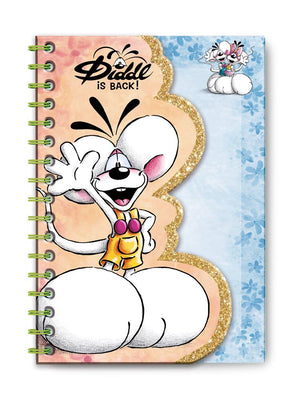 Diddl Notizbuch A6, orange
