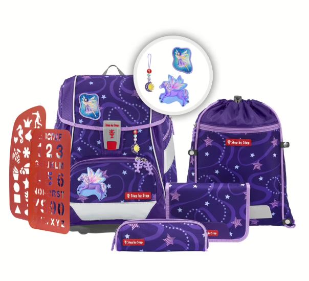 Step by Step 2IN1 PLUS Schulranzenset Pegasus Emily 6-teilig - Bild 1