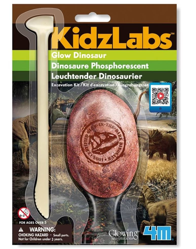 4m Leuchtender Dinosaurier zum Ausgraben - Bild 1