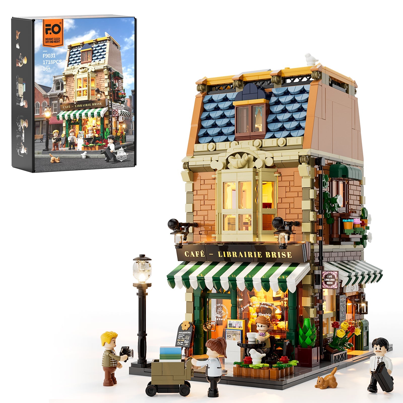 Lumibricks Buch-Café F9031 - Bild 1