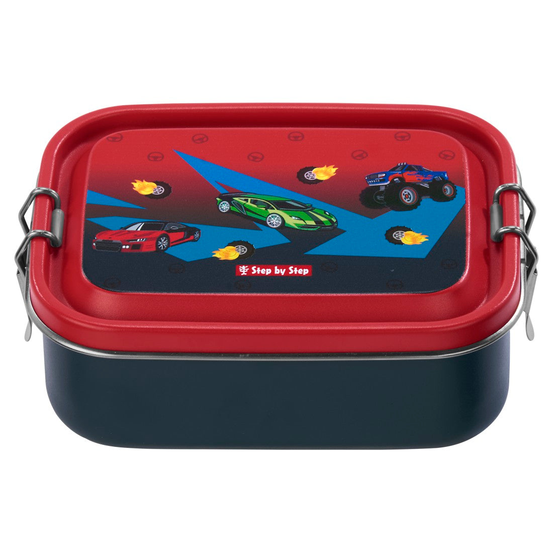 Step by Step Edelstahl Lunchbox Car - Bild 1
