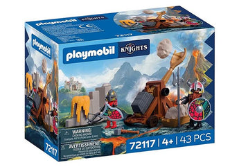 PLAYMOBIL Knights Steinkatapult Drachenritter 72117
