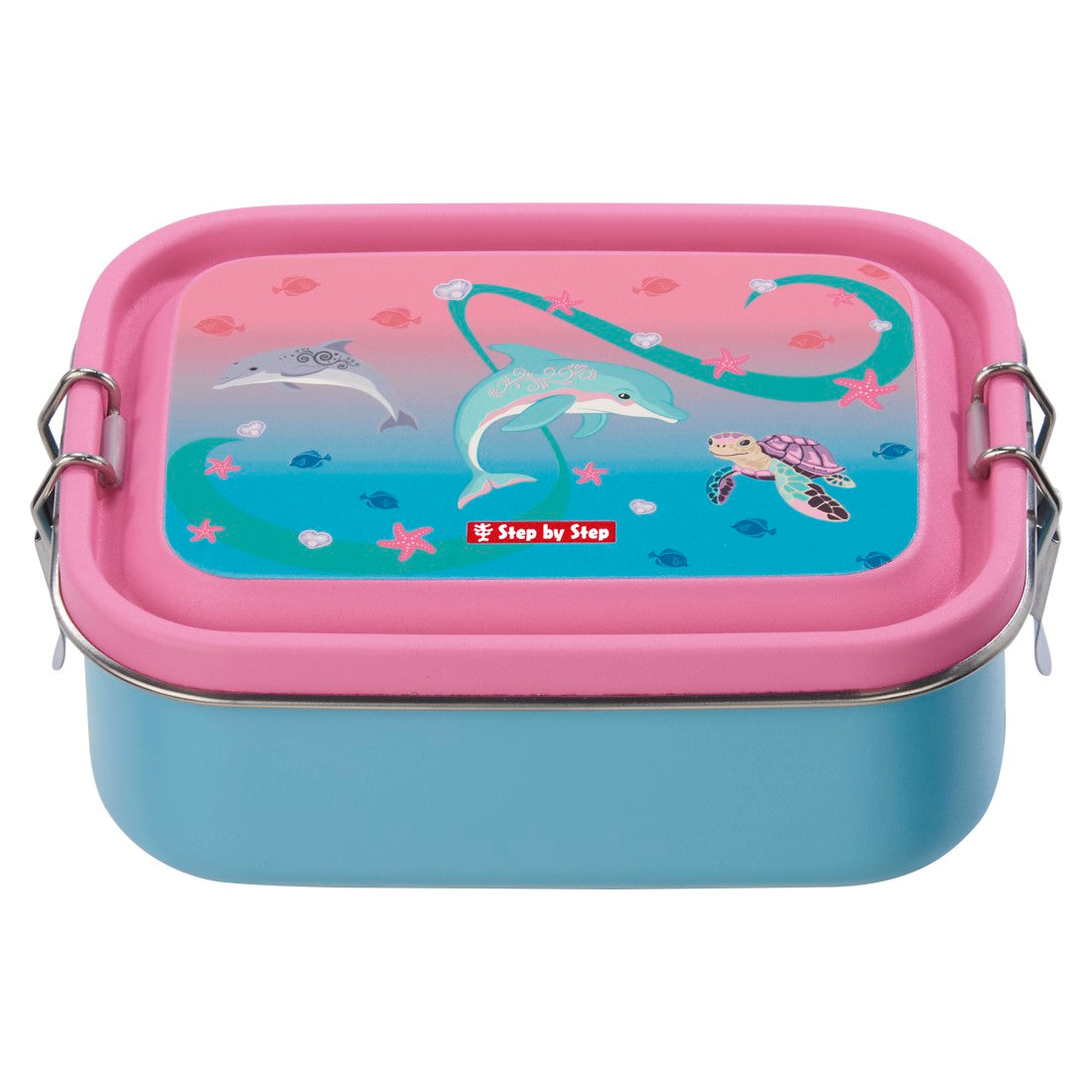 Step by Step Edelstahl Lunchbox Sealife - Bild 1