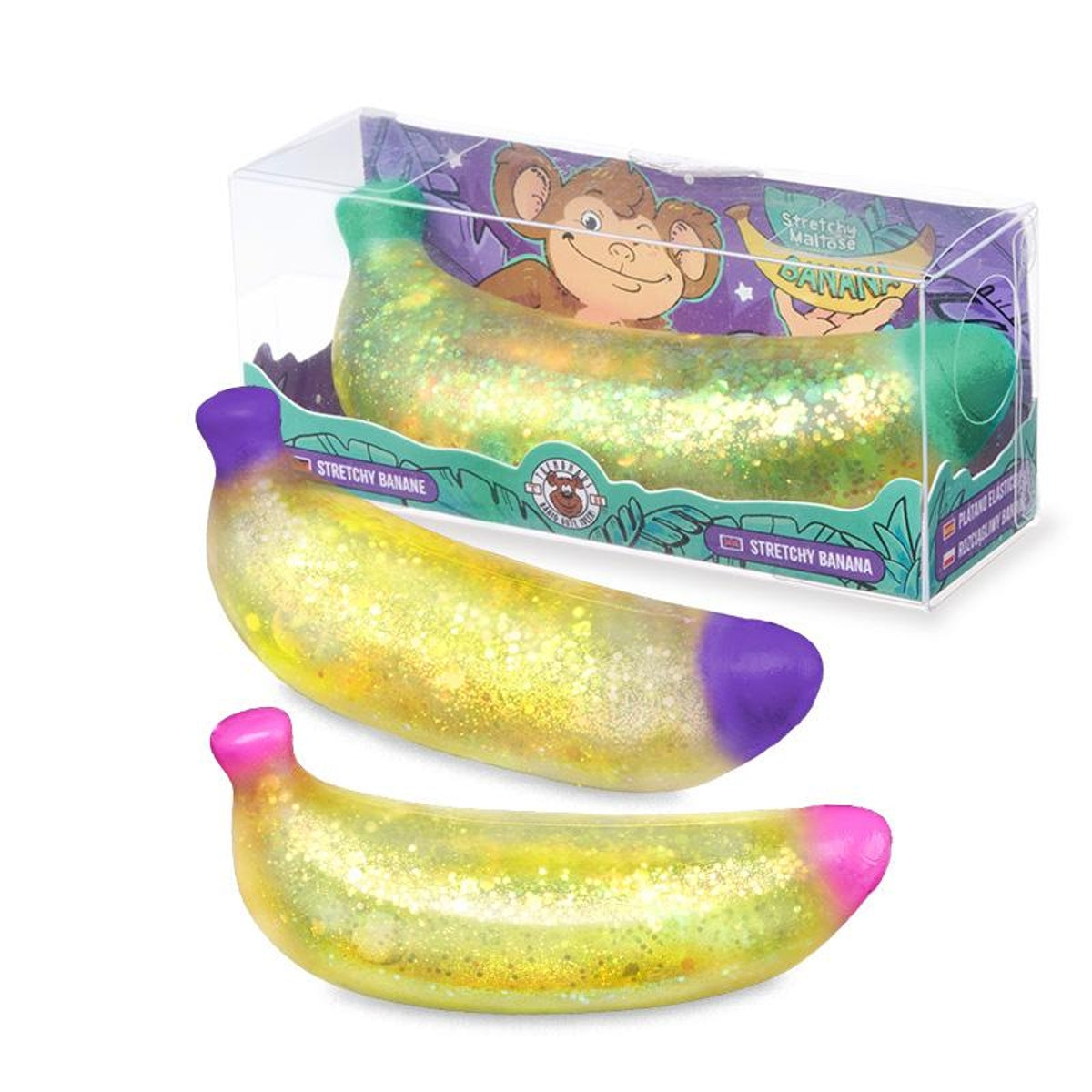 Glitzer Maltose Banane - Bild 1