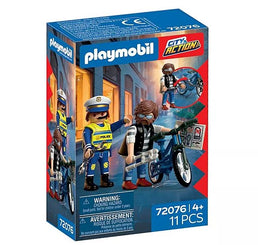 PLAYMOBIL City Action Fahrradraub 72076