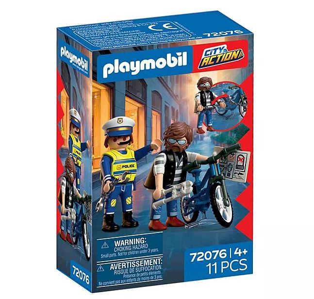 PLAYMOBIL City Action Fahrradraub 72076 - Bild 1