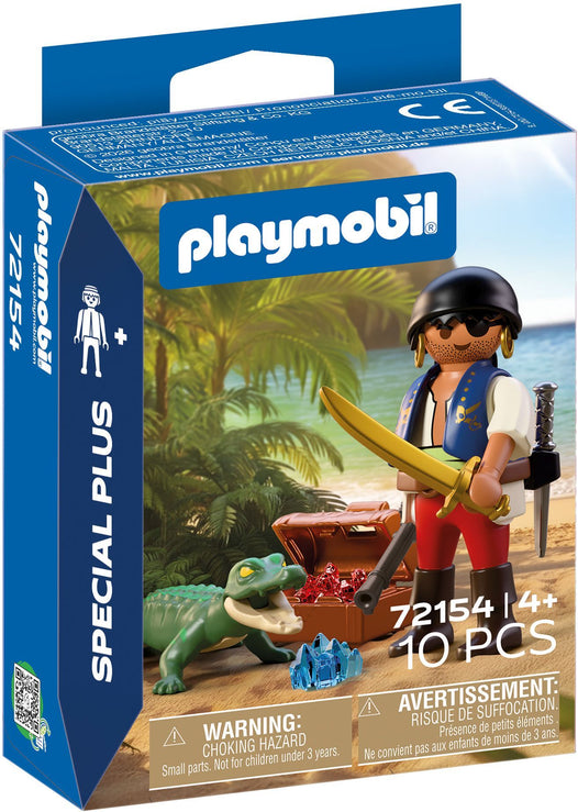 PLAYMOBIL Special Plus Pirat gegen Kaiman 72154