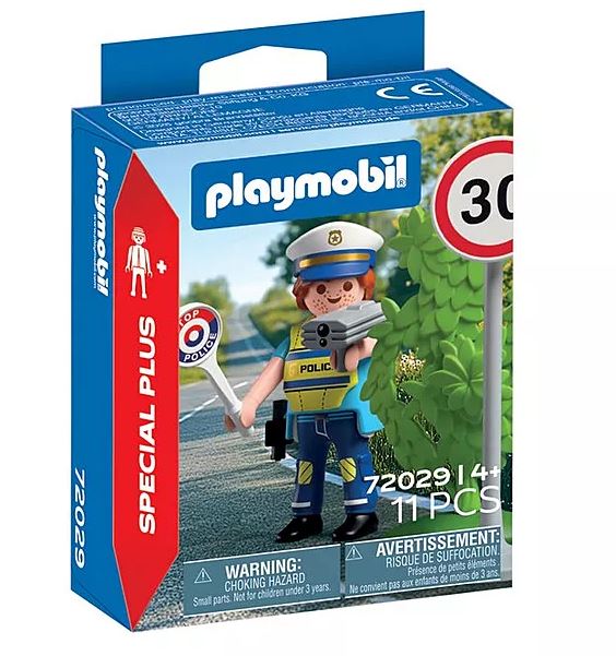 PLAYMOBIL Special Plus Polizist mit Radar 72029 - Bild 1
