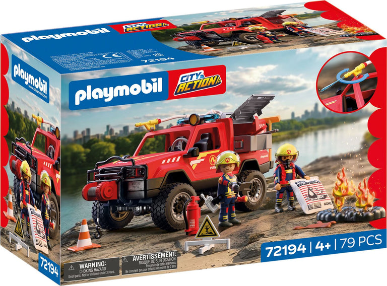 PLAYMOBIL City Action Feuerwehr-Pickup 72194