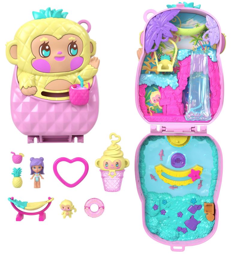 Polly Pocket Äffchen Schatulle - Bild 1