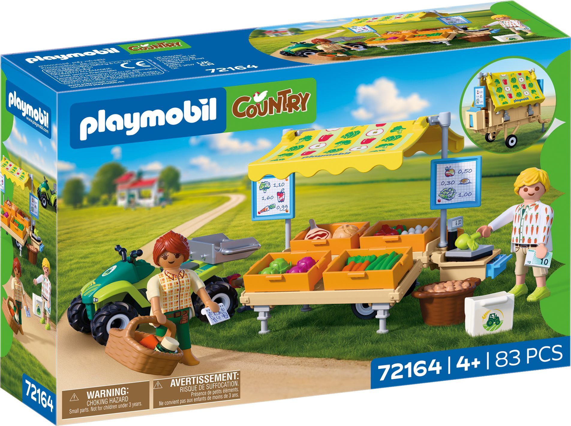 PLAYMOBIL Marktstand 72164 - Bild 1