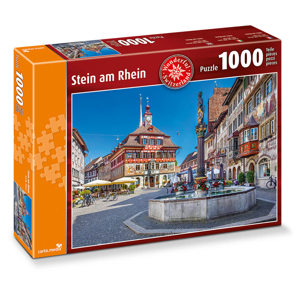 Puzzle Stein am Rhein 1000 Teile - Bild 1