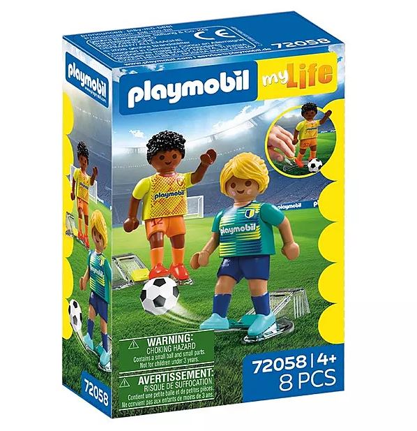 PLAYMOBIL My life Fussballspieler und Fussballspielerin 72058 - Bild 1