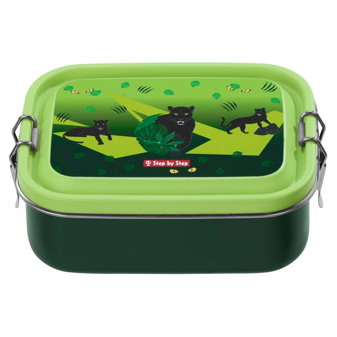 Step by Step Edelstahl Lunchbox Panther - Bild 1