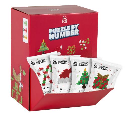 Plus Plus Puzzle by Number Weihnachtsdeko - Bild 1