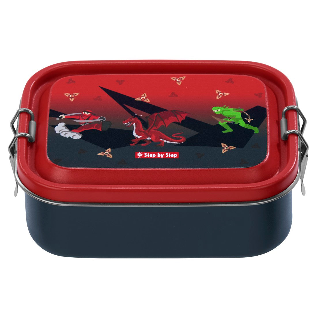 Step by Step Edelstahl Lunchbox Warrior - Bild 1