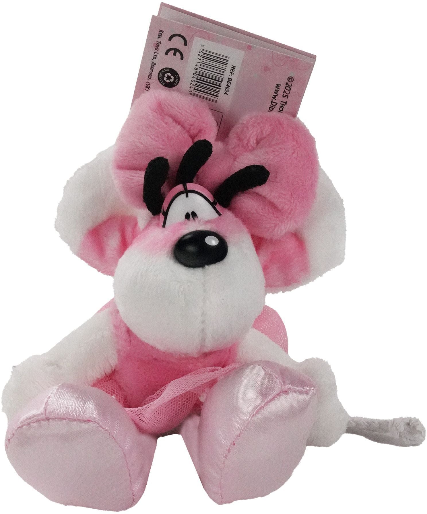 Schlüsselanhänger Plüsch Diddlina Ballerina 15cm - Bild 1