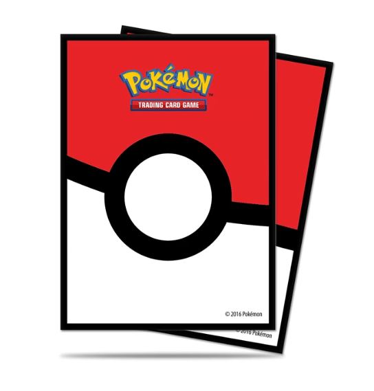 Pokémon Deck Protector Schutzhüllen Pokéball - Bild 1