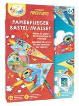 Papierflieger Bastel-/Malset