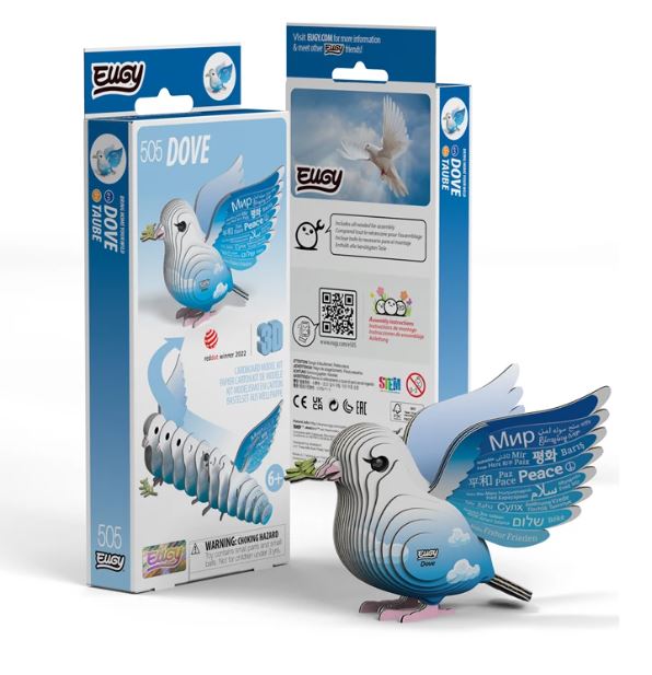 3D Bastelset Taube - Bild 1