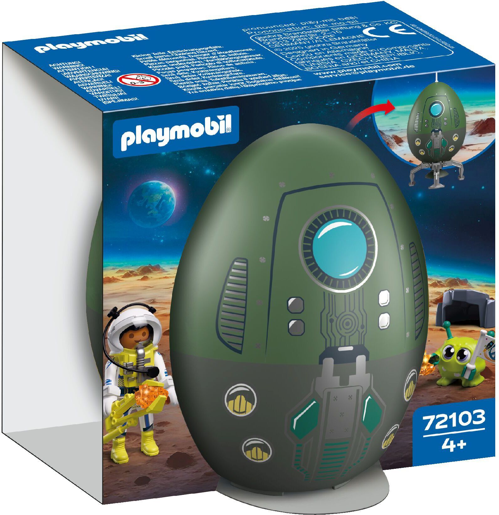 Playmobil Spiel-Ei: Weltraum 72103