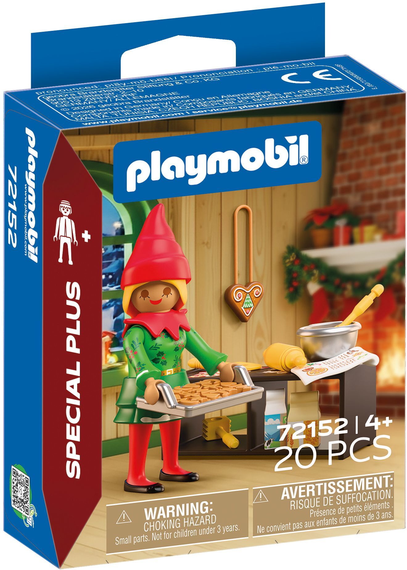PLAYMOBIL Special Plus Weihnachtself mit Plätzchen 72152 - Bild 1