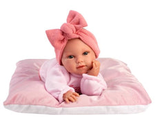 Llorens Babypuppe Svenja mit Kissen 36cm