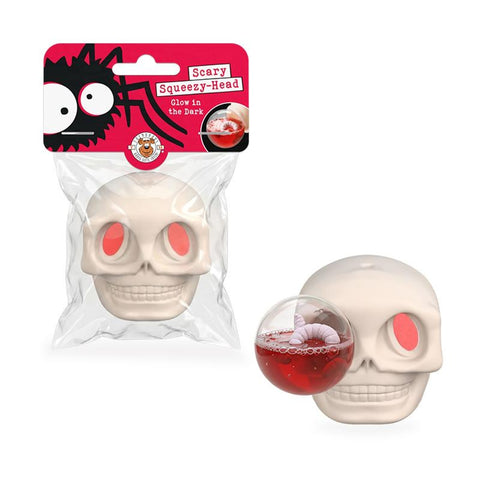 BOO Scary Squeezy-Head nachtleuchtend
