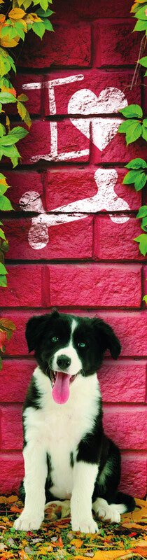 Lesezeichen Hund Ich liebe Knochen 3D - Bild 1