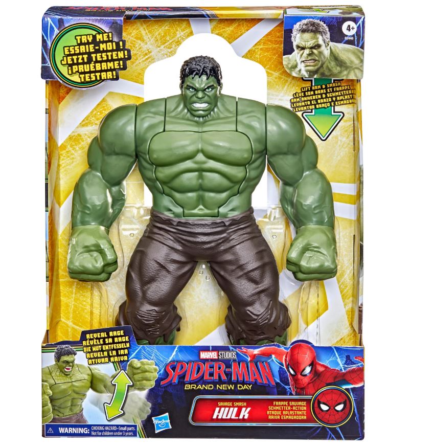 Marvel Spider-Man Savage Smash Hulk 29,9 cm - Bild 1