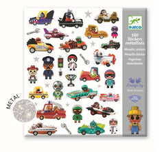 Sticker Metallic Crazy Motors