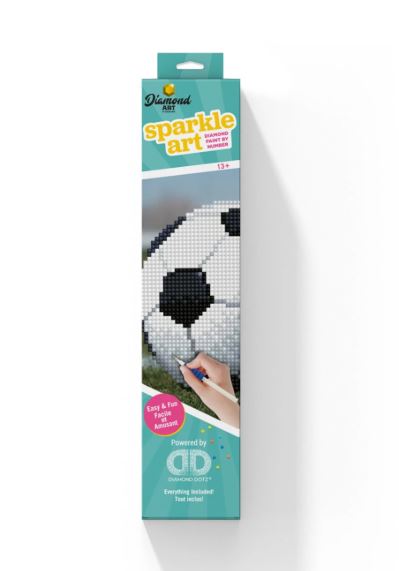 Diamond Painting Fussball - Bild 1