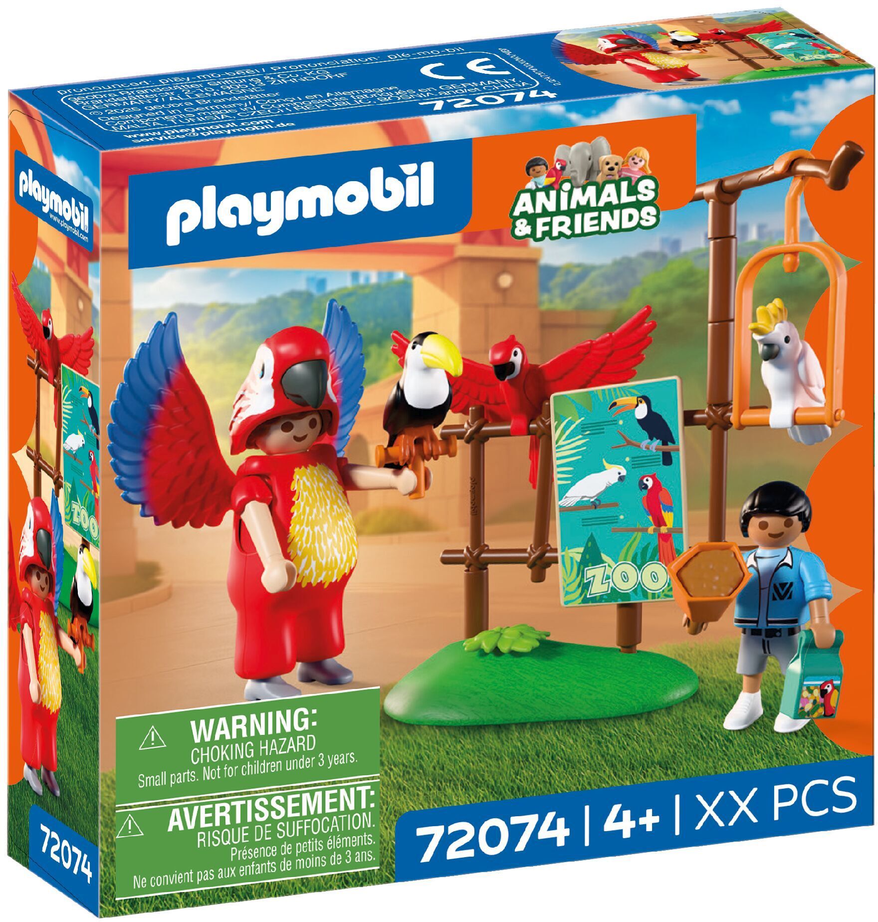 PLAYMOBIL Animals & Friends: Zoo: Maskottchen 72074 - Bild 1