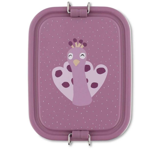 Lunchbox klein Pfau - Bild 1