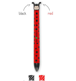 Legami Zweifarbiger Kugelschreiber Ladybug