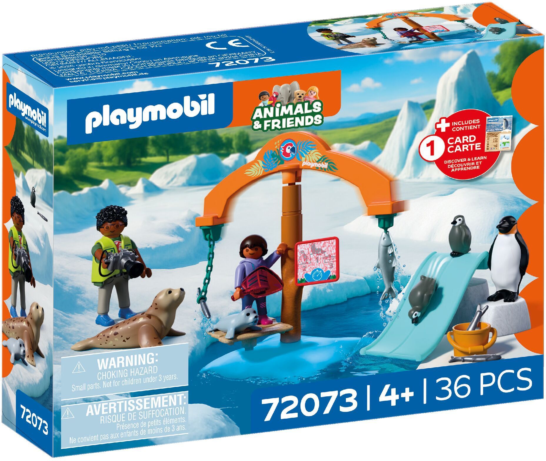 PLAYMOBIL Animals & Friends: Zoo Eis-Expedition 72073 - Bild 1