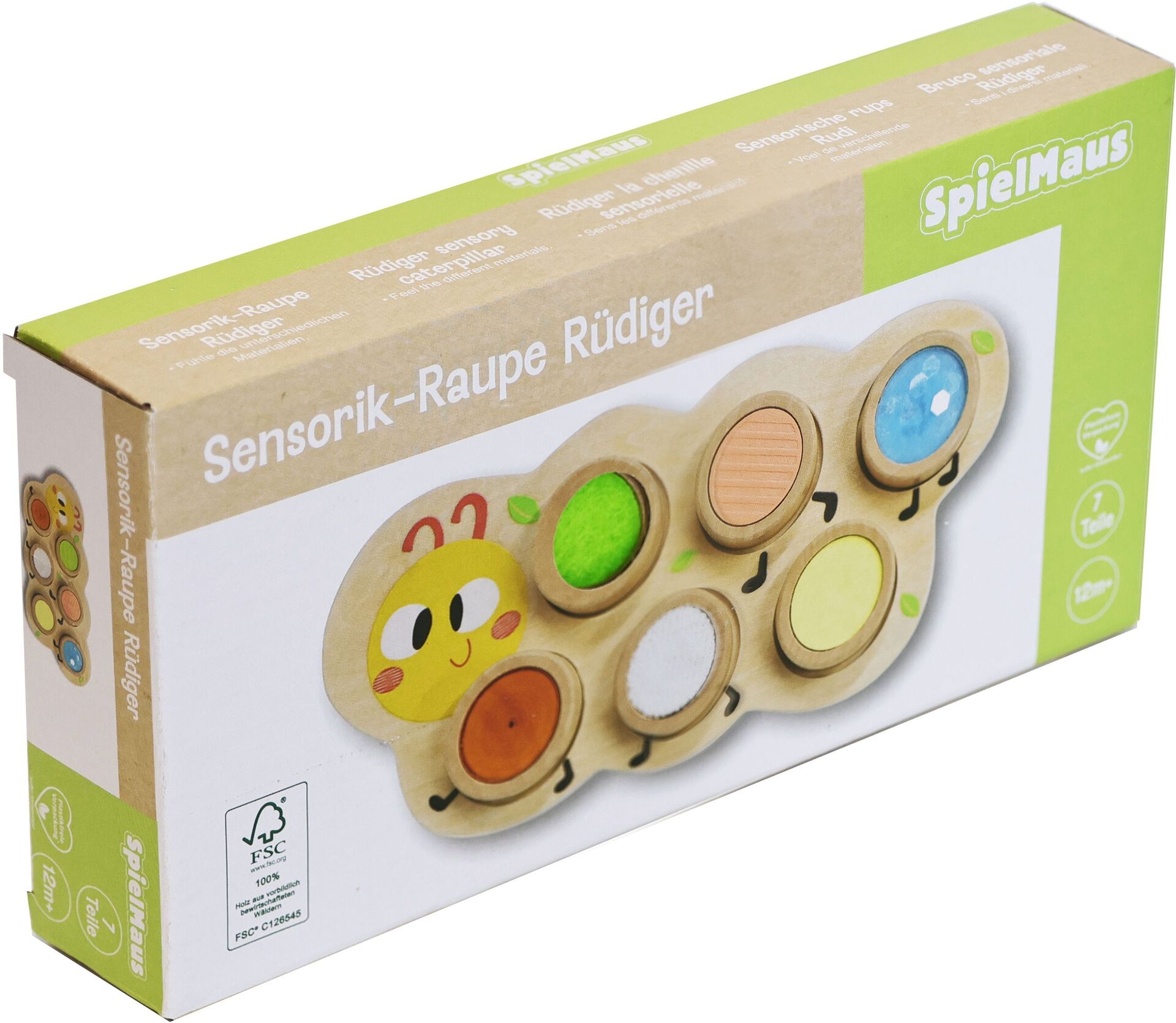 SpielMaus Sensorik-Spiel Raupe - Bild 1