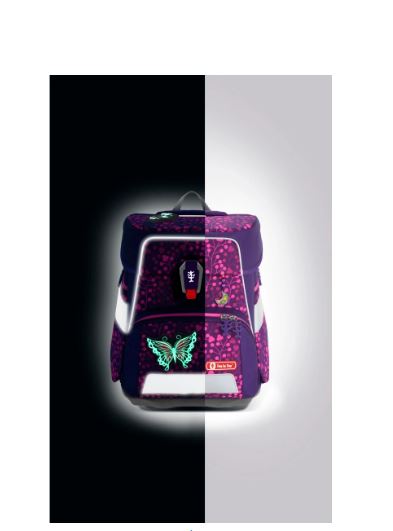 Step by Step SPACE SHINE Schulranzen-Set Butterfly Night Ina - Bild 3