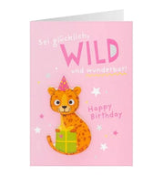 Geburtstagskarte Wild & Wunderbar